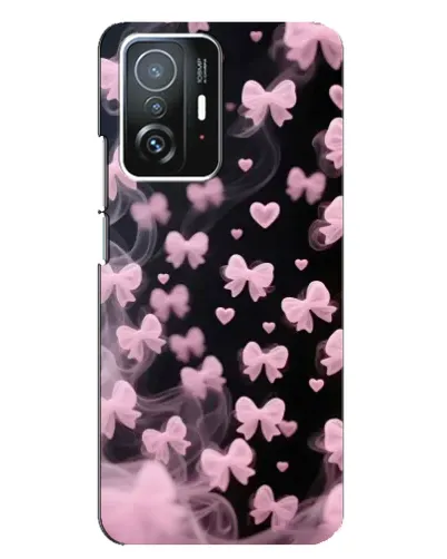 Чехол для Xiaomi 11T / 11T Pro с картинкой «Неоновое кружево»