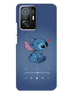 Чехол для Xiaomi 11T / 11T Pro с картинкой «Музыкальный Stitch» Чехол для Xiaomi 11T / 11T Pro с картинкой «Музыкальный Stitch»
