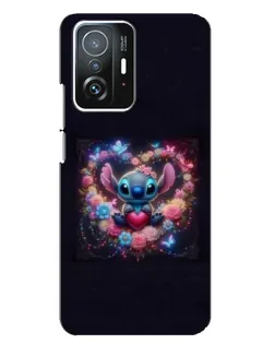 Чехол для Xiaomi 11T / 11T Pro с картинкой «Stitch в цветах» Чехол для Xiaomi 11T / 11T Pro с картинкой «Stitch в цветах»