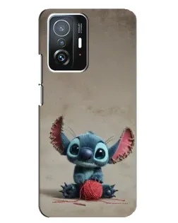 Чехол для Xiaomi 11T / 11T Pro с картинкой «Стич на коричневом фоне» Чехол для Xiaomi 11T / 11T Pro с картинкой «Стич на коричневом фоне»