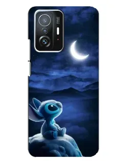 Чехол для Xiaomi 11T / 11T Pro с картинкой «Лунная ночь Стича» Чехол для Xiaomi 11T / 11T Pro с картинкой «Лунная ночь Стича»