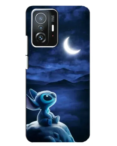 Чехол для Xiaomi 11T / 11T Pro с картинкой «Лунная ночь Стича»