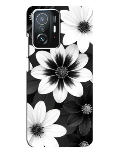 Чехол для Xiaomi 11T / 11T Pro с картинкой «Монохромные астры» Чехол для Xiaomi 11T / 11T Pro с картинкой «Монохромные астры»