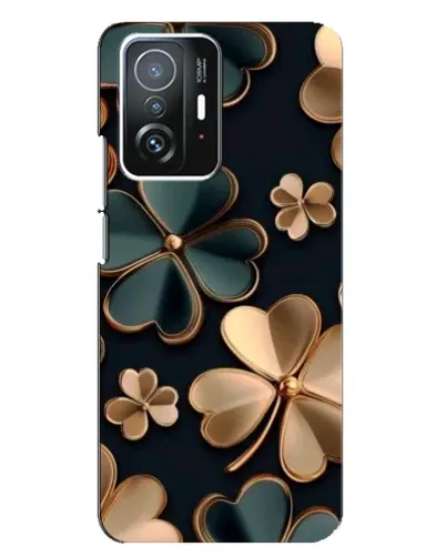 Чехол для Xiaomi 11T / 11T Pro с картинкой «Клевер в золоте» Чехол для Xiaomi 11T / 11T Pro с картинкой «Клевер в золоте»