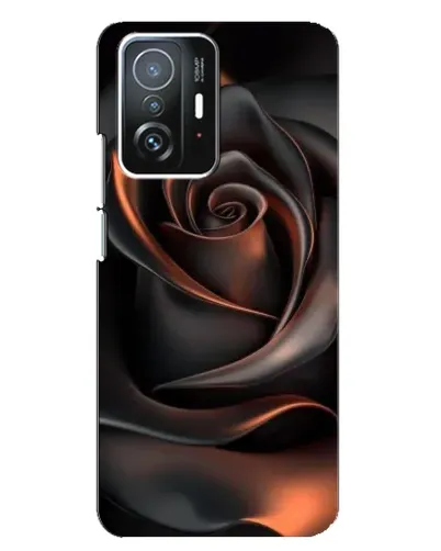 Чехол для Xiaomi 11T / 11T Pro с картинкой «Шелковая черная роза» Чехол для Xiaomi 11T / 11T Pro с картинкой «Шелковая черная роза»