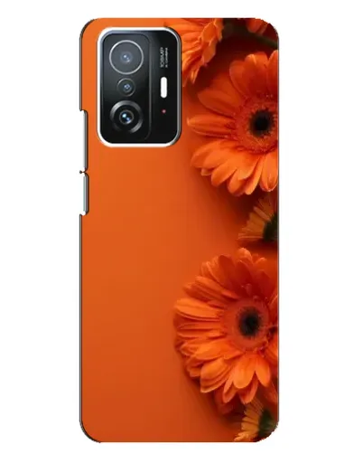 Чехол для Xiaomi 11T / 11T Pro с картинкой «Оранжевые герберы» Чехол для Xiaomi 11T / 11T Pro с картинкой «Оранжевые герберы»