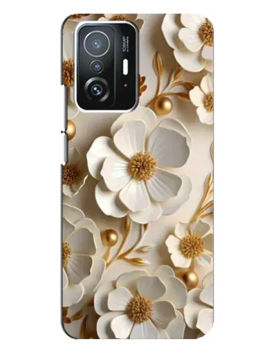 Чехол для Xiaomi 11T / 11T Pro с картинкой «Белие бумажние цвети» Чехол для Xiaomi 11T / 11T Pro с картинкой «Белие бумажние цвети»
