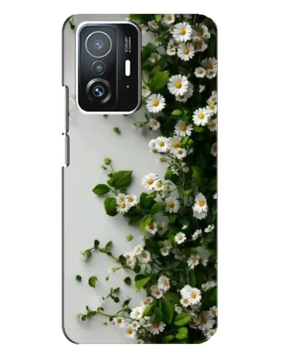 Чехол для Xiaomi 11T / 11T Pro с картинкой «Ветка мелких белых цветов» Чехол для Xiaomi 11T / 11T Pro с картинкой «Ветка мелких белых цветов»