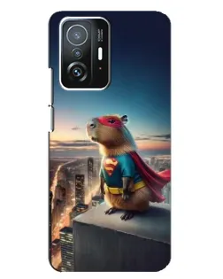 Чохол для Xiaomi 11T / 11T Pro з картинкою «Капі-мен супергерой» Чохол для Xiaomi 11T / 11T Pro з картинкою «Капі-мен супергерой»