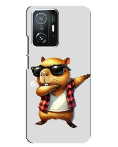 Чехол для Xiaomi 11T / 11T Pro с картинкой «Капибара рэпер даб» Чехол для Xiaomi 11T / 11T Pro с картинкой «Капибара рэпер даб»