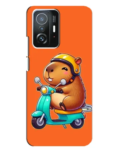 Чехол для Xiaomi 11T / 11T Pro с картинкой «Капибара на скутере» Чехол для Xiaomi 11T / 11T Pro с картинкой «Капибара на скутере»