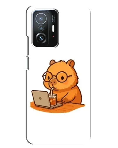 Чехол для Xiaomi 11T / 11T Pro с картинкой «Капибара с ноутбуком» Чехол для Xiaomi 11T / 11T Pro с картинкой «Капибара с ноутбуком»