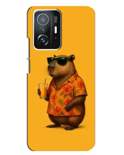 Чохол для Xiaomi 11T / 11T Pro з картинкою «Капібара на відпочинку» Чохол для Xiaomi 11T / 11T Pro з картинкою «Капібара на відпочинку»