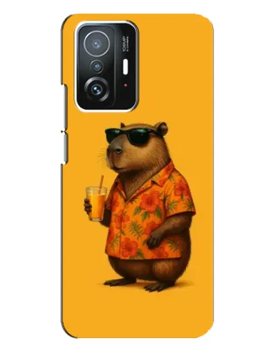 Чехол для Xiaomi 11T / 11T Pro с картинкой «Капибара на отдыхе» Чехол для Xiaomi 11T / 11T Pro с картинкой «Капибара на отдыхе»
