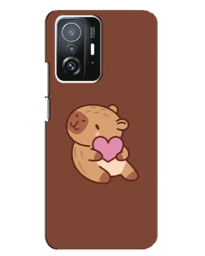 Чехол для Xiaomi 11T / 11T Pro с картинкой «Капибара с сердцем» Чехол для Xiaomi 11T / 11T Pro с картинкой «Капибара с сердцем»