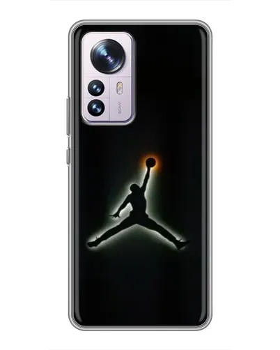 Чехол для Xiaomi 12 / 12X с картинкой «Jordan Gradient Logo» Чехол для Xiaomi 12 / 12X с картинкой «Jordan Gradient Logo»