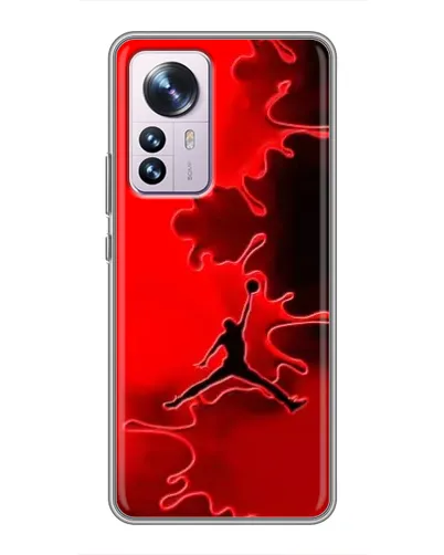 Чехол для Xiaomi 12 / 12X с картинкой «Jordan Red Smoke» Чехол для Xiaomi 12 / 12X с картинкой «Jordan Red Smoke»