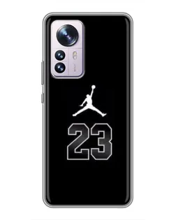 Чехол для Xiaomi 12 / 12X с картинкой «Jordan Flight 23»