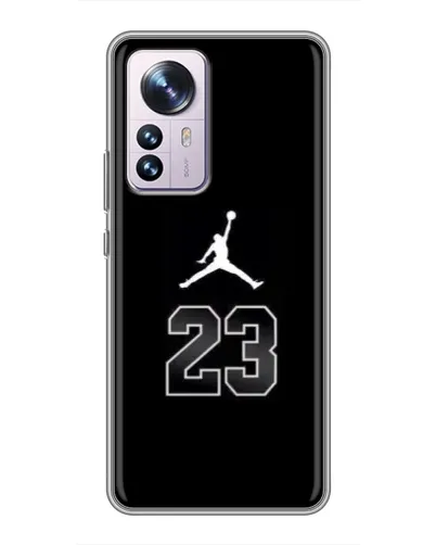 Чехол для Xiaomi 12 / 12X с картинкой «Jordan Flight 23» Чехол для Xiaomi 12 / 12X с картинкой «Jordan Flight 23»