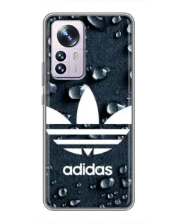 Чехол для Xiaomi 12 / 12X с картинкой «Adidas Trefoil Blue»