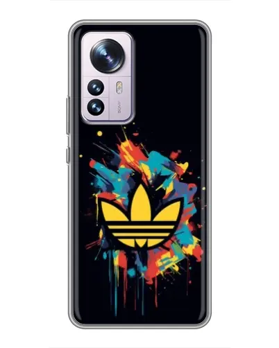 Чехол для Xiaomi 12 / 12X с картинкой «Adidas Splash»