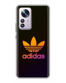 Чехол для Xiaomi 12 / 12X с картинкой «Градиент Adidas»
