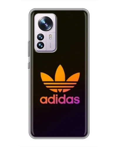 Чехол для Xiaomi 12 / 12X с картинкой «Градиент Adidas»