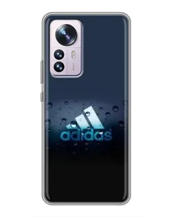 Чехол для Xiaomi 12 / 12X с картинкой «Adidas Water Drops»