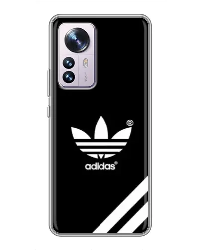 Чехол для Xiaomi 12 / 12X с картинкой «Adidas с диагональными полосами»