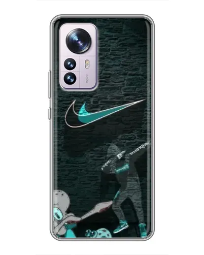 Чехол для Xiaomi 12 / 12X с картинкой «Спортивный арт Nike»