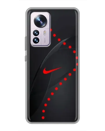 Чехол для Xiaomi 12 / 12X с картинкой «Абстрактный дизайн Nike»