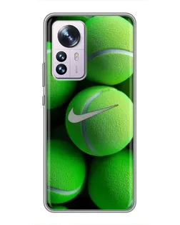 Чехол для Xiaomi 12 / 12X с картинкой «Теннисные мячи Найк»
