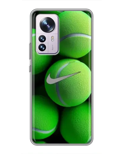 Чехол для Xiaomi 12 / 12X с картинкой «Теннисные мячи Найк»