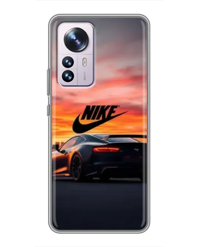 Чехол для Xiaomi 12 / 12X с картинкой «Nike и суперкар»