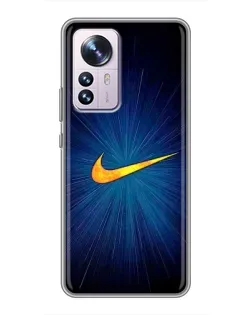 Чохол для Xiaomi 12 / 12X з картинкою «Синій пульс Nike» Чохол для Xiaomi 12 / 12X з картинкою «Синій пульс Nike»