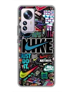 Чохол для Xiaomi 12 / 12X з картинкою «Яскравий колаж Nike» Чохол для Xiaomi 12 / 12X з картинкою «Яскравий колаж Nike»