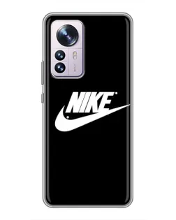 Чохол для Xiaomi 12 / 12X з картинкою «Мазки фарби Nike» Чохол для Xiaomi 12 / 12X з картинкою «Мазки фарби Nike»