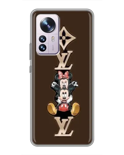 Чехол для Xiaomi 12 / 12X с картинкой «LV и Микки Маус» Чехол для Xiaomi 12 / 12X с картинкой «LV и Микки Маус»