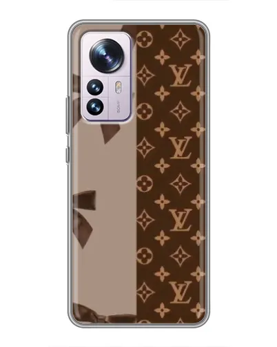 Чехол для Xiaomi 12 / 12X с картинкой «Louis Vuitton — банты» Чехол для Xiaomi 12 / 12X с картинкой «Louis Vuitton — банты»