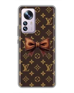Чехол для Xiaomi 12 / 12X с картинкой «LV с бантом»