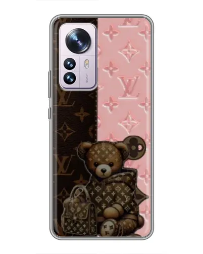 Чехол для Xiaomi 12 / 12X с картинкой «Мишка в стиле LV» Чехол для Xiaomi 12 / 12X с картинкой «Мишка в стиле LV»