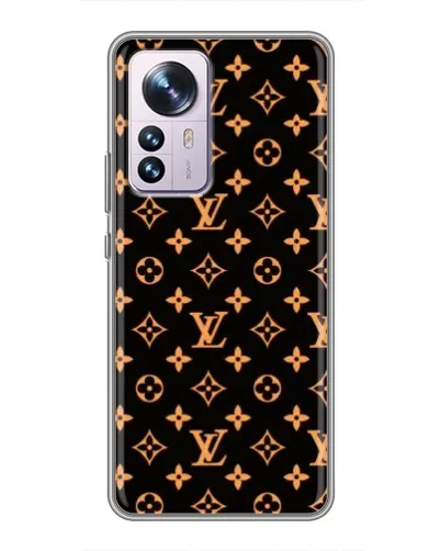 Чехол для Xiaomi 12 / 12X с картинкой «Золотая монограмма LV» Чехол для Xiaomi 12 / 12X с картинкой «Золотая монограмма LV»