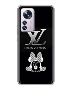 Чехол для Xiaomi 12 / 12X с картинкой «LV и Минни Маус»