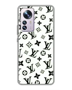 Чехол для Xiaomi 12 / 12X с картинкой «Монохромный хаос LV»