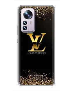 Чехол для Xiaomi 12 / 12X с картинкой «LV — золотые искры»