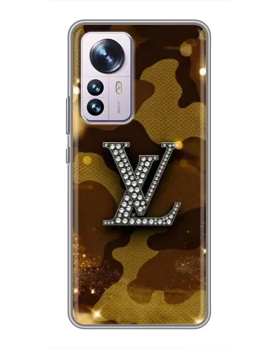 Чехол для Xiaomi 12 / 12X с картинкой «Камуфляжный Louis Vuitton» Чехол для Xiaomi 12 / 12X с картинкой «Камуфляжный Louis Vuitton»