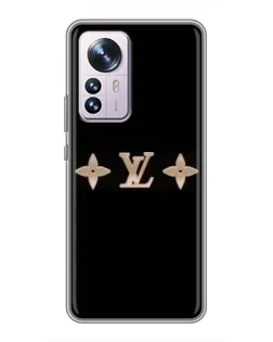 Чехол для Xiaomi 12 / 12X с картинкой «Louis Vuitton — минимализм»