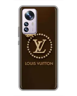 Чехол для Xiaomi 12 / 12X с картинкой «LV — золотая печать»