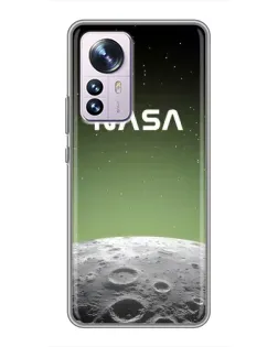Чехол для Xiaomi 12 / 12X с картинкой «NASA — лунный градиент»