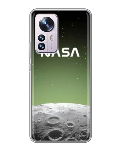 Чехол для Xiaomi 12 / 12X с картинкой «NASA — лунный градиент» Чехол для Xiaomi 12 / 12X с картинкой «NASA — лунный градиент»